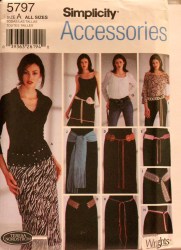 5797 11 VARIETIES OF BELTS PATTERN UNCUT